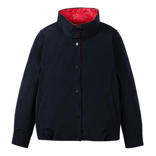 【童装双面穿羽绒服】秋冬新品中大童90白鹅绒羽绒服时尚立领双面穿外套 商品图14