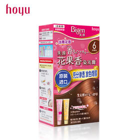 美源花果香染发膏6深棕色（051180）