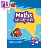 【中商原版】英国CGP教材 Activity Books 趣味综合知识练习家庭自学3册 数学+自然拼读+英语书写 学龄前儿童启蒙教辅 3-4岁 商品缩略图1