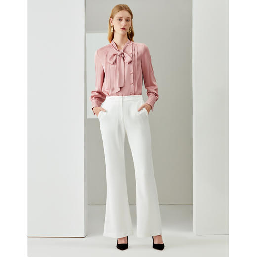 EITIE爱特爱6705404白色喇叭裤 商品图1