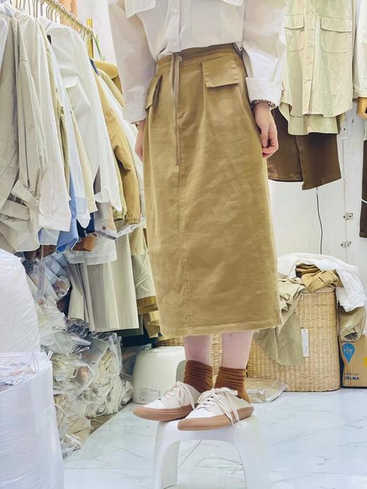 女下身洗水棉半裙5907 商品图3