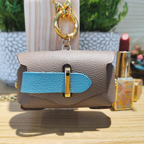 【皮艺】真皮口红包