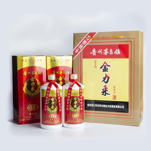 茅台镇12年金力来酱香型白酒53°陈年窖藏500ml（商道） 商品图1