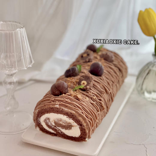 【蛋糕卷】秋日栗子卷 商品图0