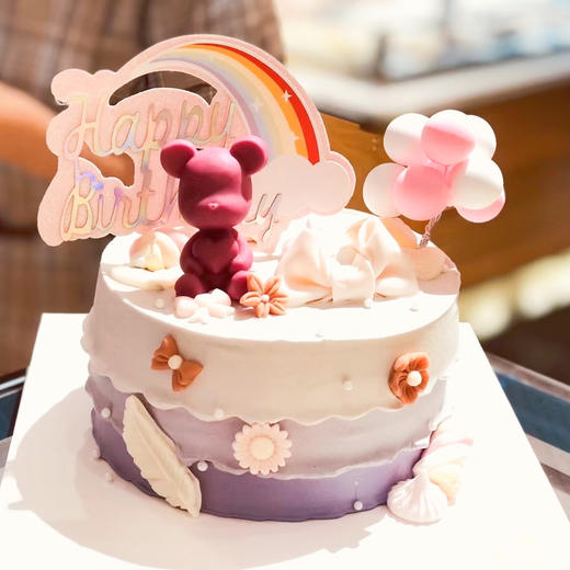 紫色小熊 商品图0