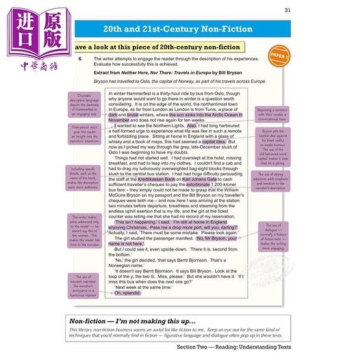 英国CGP教材 GCSE Edexcel English Language 中学英语语言爱德思考试备考教辅四册 练习含答案 中考初中 商品图3