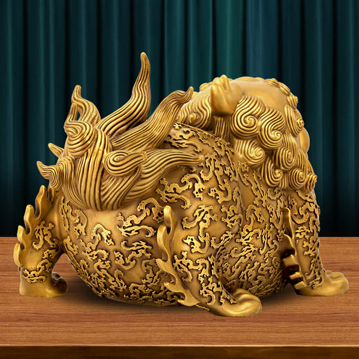 全铜貔貅摆件，办公家居开业礼品 商品图4