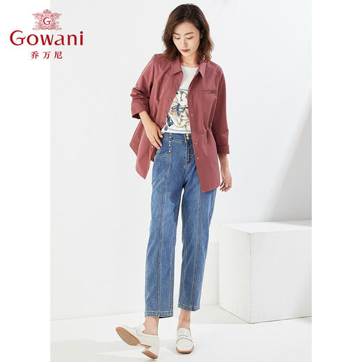 乔万尼短款风衣外套收腰上衣EI3B163 商品图2