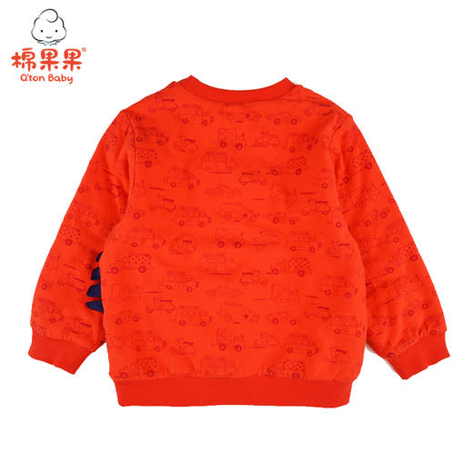 棉果果冬季男童印花夹棉卫衣M412180821672 商品图2