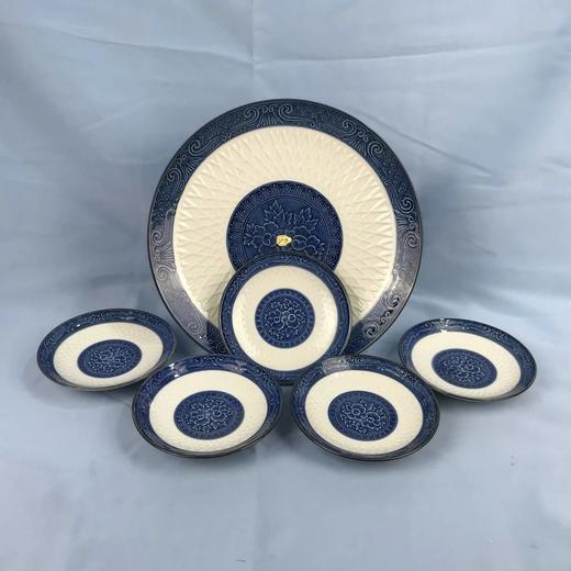 日本特选有田烧餐盘 6枚装 原盒保留 实物见视频 商品图0