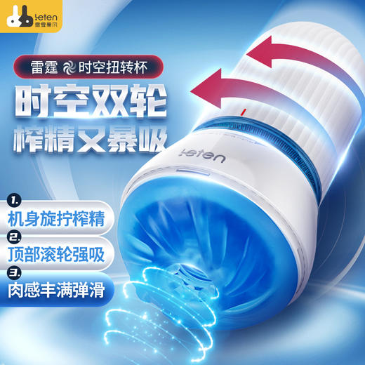 雷霆 时空扭转空气吮吸手动飞机杯 商品图3