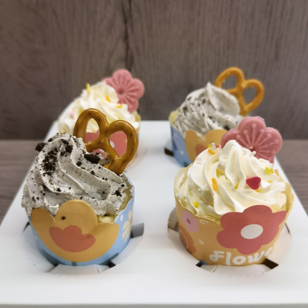 缤纷杯子蛋糕（四枚装）