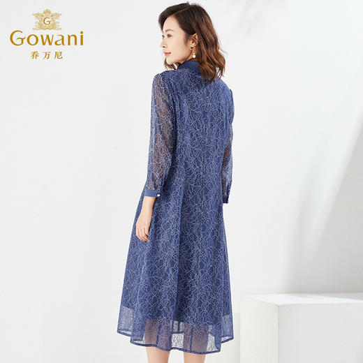 乔万尼春季长袖气质连衣裙春EI3E121 商品图3