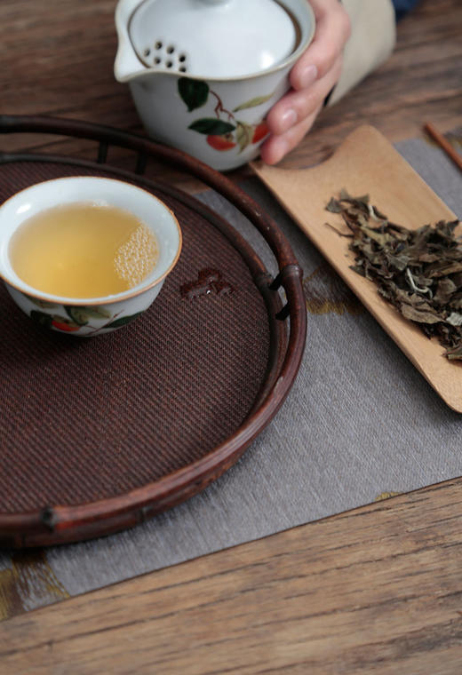 知秋茶承（竹编） 商品图2