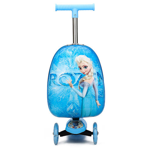 大轮带滑板车行李箱儿童卡通旅行箱男宝宝女童可爱小孩坐骑拉杆箱78 商品图1