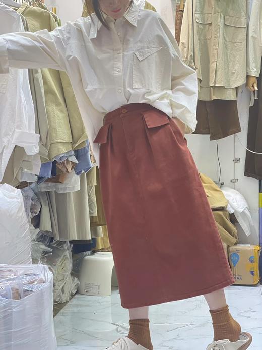 女下身洗水棉半裙5907 商品图4