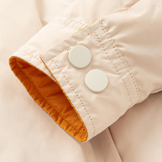 【童装双面穿羽绒服】秋冬新品中大童90白鹅绒羽绒服时尚立领双面穿外套 商品图10