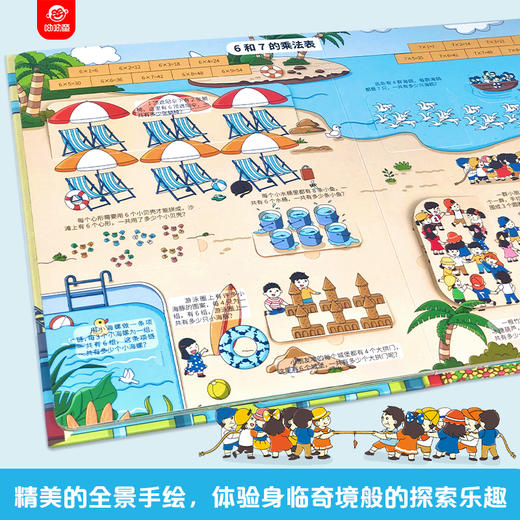 【揭秘世界翻翻书】揭秘乘法表 商品图3