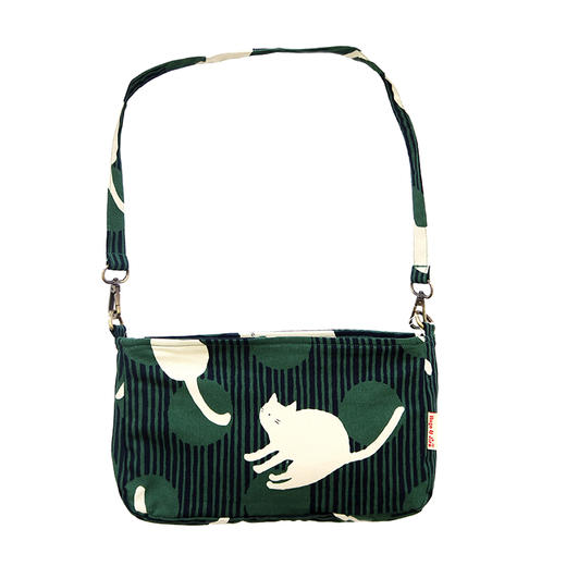 HUJI祤集Butter单肩包插画剪影猫咪 商品图0