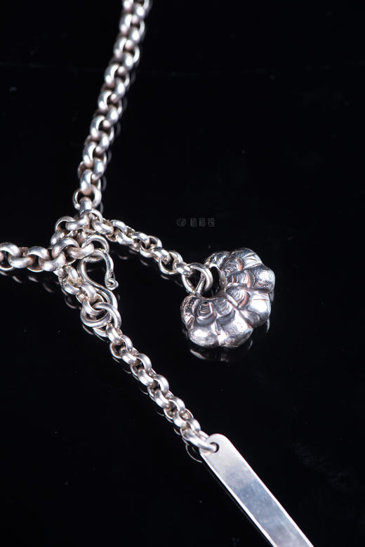 【平安欢喜】老银平安锁项链-YS2107129 商品图6