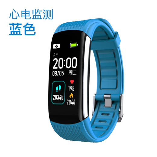 优米智能C16智能手环心电图测血压心率血氧运动计步蓝牙手环 商品图7