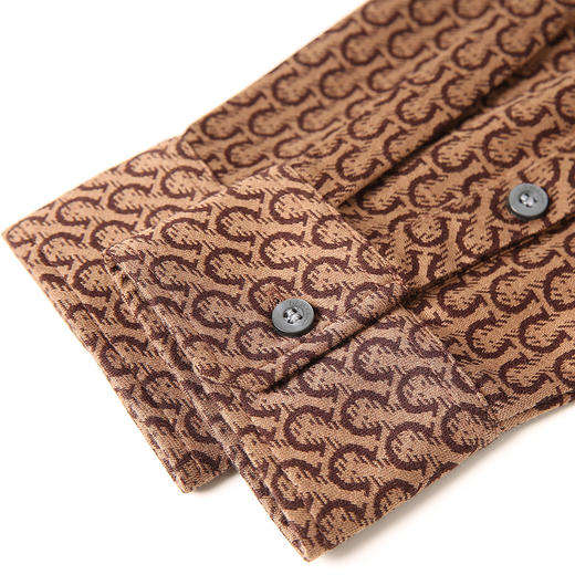 YvesFigarau伊夫·费嘉罗秋冬新款休闲长袖衬衫922323 商品图3