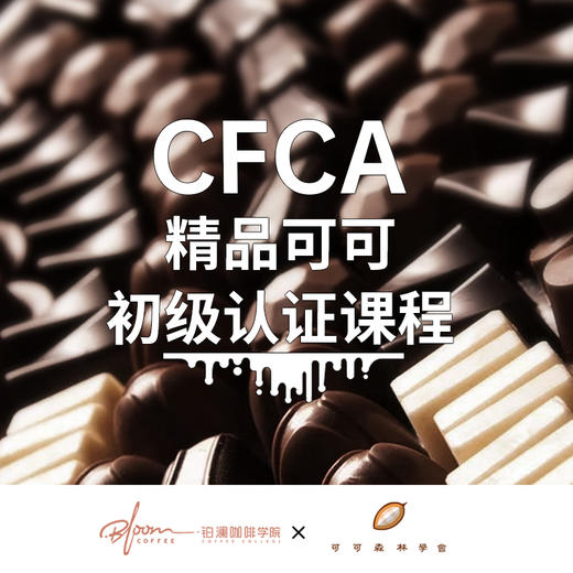 广州校区-CFCA认证精品可可初级课程 商品图0