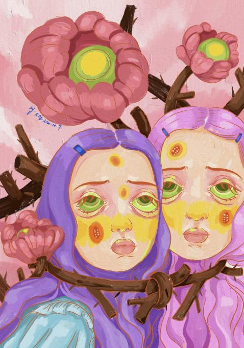 陈大欣｜『友谊』A3版画 商品图0