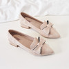 ZHR【水钻|蝴蝶结】浅口粗跟通勤鞋女职业鞋子女乐福鞋女单鞋女鞋 商品缩略图3