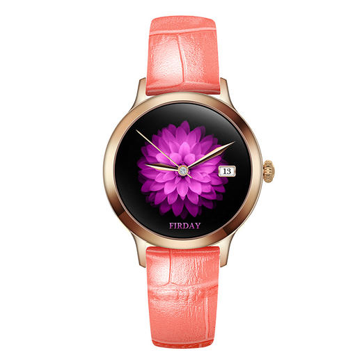 优米智能G10时尚手表生理周期24h动态心率运动计步手环智能手表 商品图6