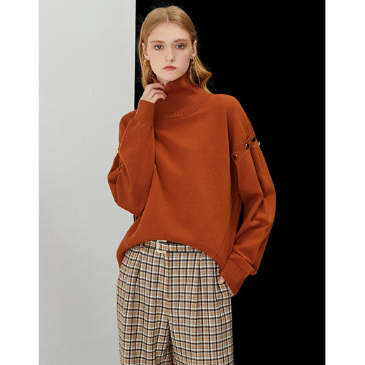 EITIE 爱特爱6401108针织毛衣 商品图2