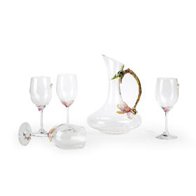 罗比罗丹-琼花玉枝珐琅酒具套装R-21309J