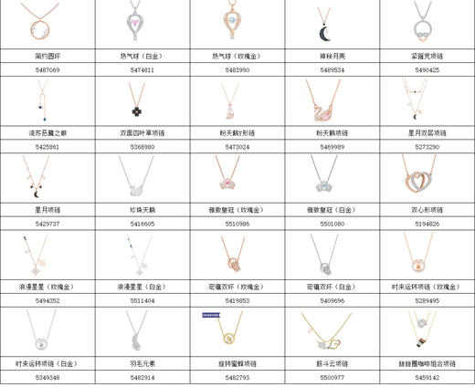 【项链】专柜款施华洛世奇电商款式 ICONIC SWAN 女项链XAMN 商品图11