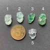 冰种翡翠金蟾貔貅戒面若干 商品缩略图4