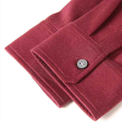 （注意需要手洗）YvesFigarau伊夫·费嘉罗秋冬新款长袖T恤套头男士舒适修身休闲长袖T恤上衣920908 商品图4