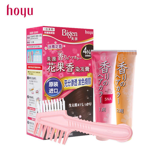 美源花果香染发膏6深棕色（051180） 商品图1