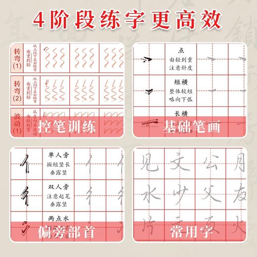 行书控笔笔画偏旁练习纸 商品图4