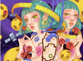 陈大欣｜ 『星球』A3版画