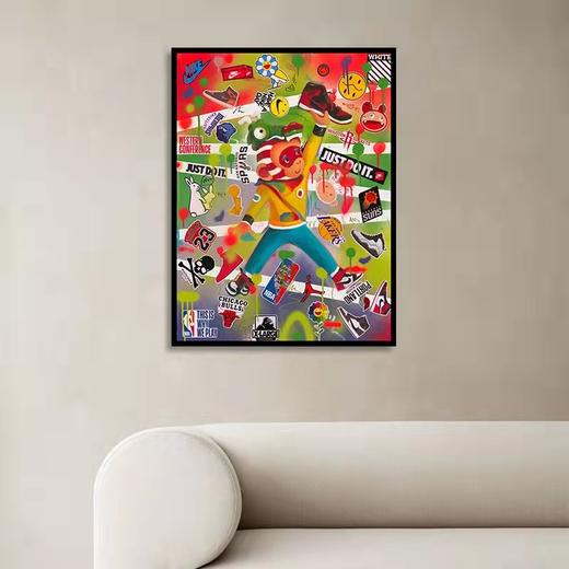 陈建周版画《悟空乔丹 3.0》 商品图2