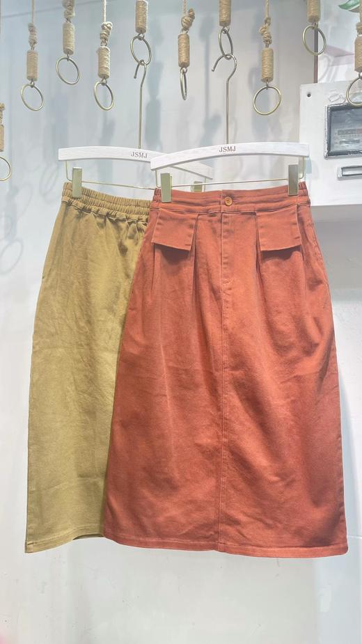 女下身洗水棉半裙5907 商品图1