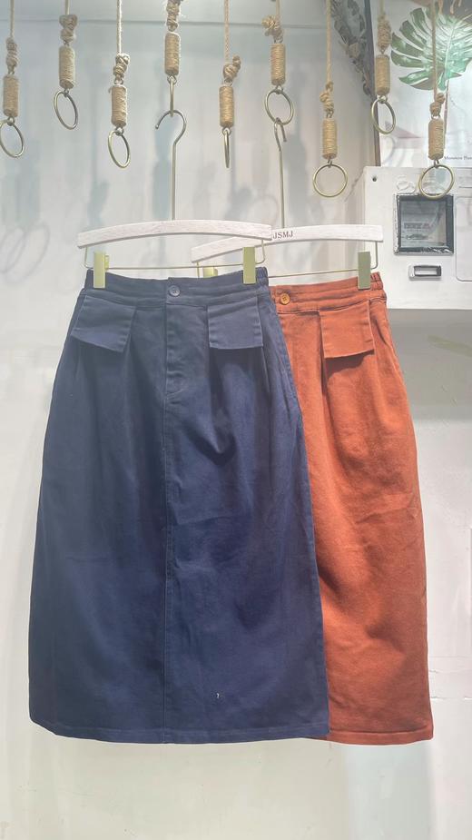 女下身洗水棉半裙5907 商品图2