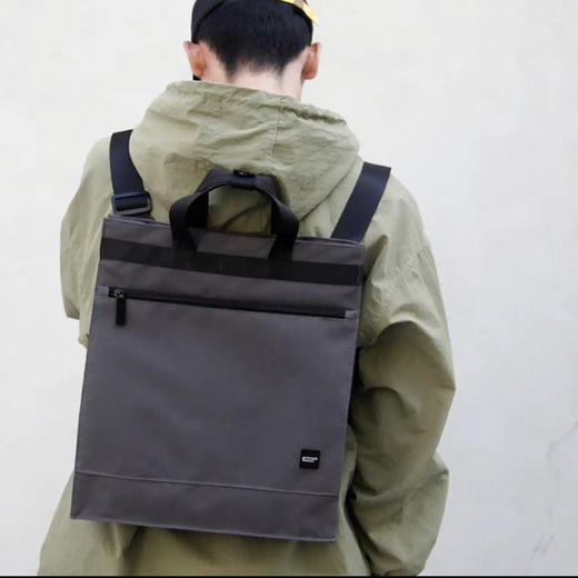 笔记本电脑包14英寸 双肩包 男女通用手提单肩斜挎文件包大容量多功能通勤商务公文包 商品图3