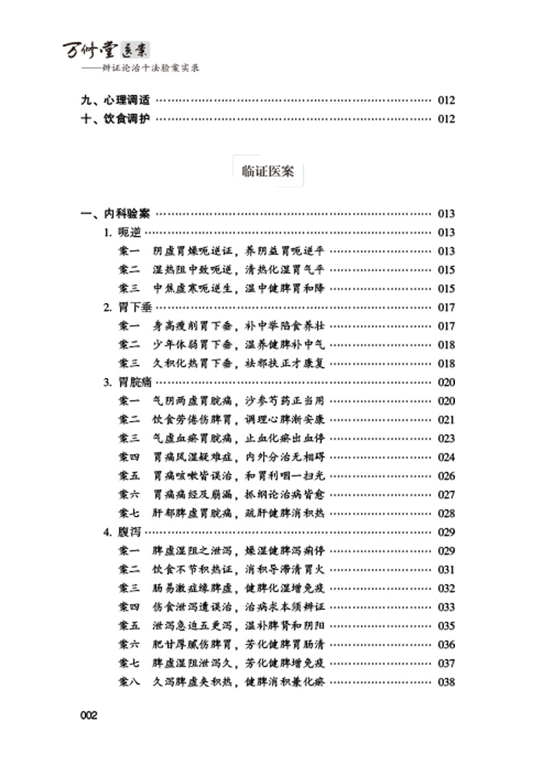 目录9787513260190万修堂医案 辨证论治十法验案实录2.jpg