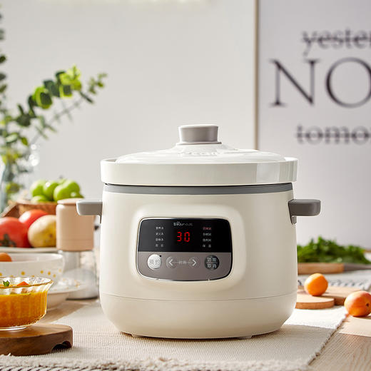 【小程序】小熊电炖盅全自动家用婴儿隔水炖锅陶瓷燕窝煮粥神器多功能煲汤锅DDG-D30H5 商品图1