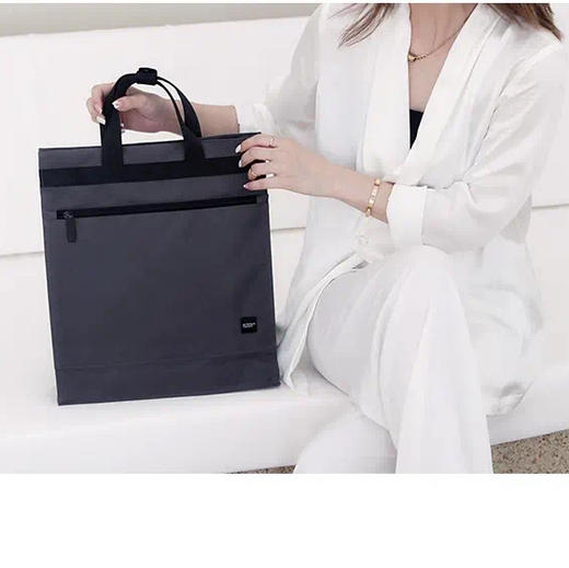 笔记本电脑包14英寸 双肩包 男女通用手提单肩斜挎文件包大容量多功能通勤商务公文包 商品图0