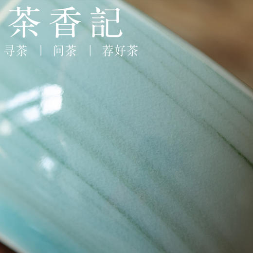 茶香记 龙泉青瓷郑旭东手工绞胎罗汉杯80ml茶杯品茗杯功夫茶具 商品图2