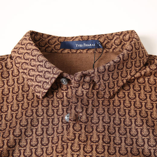 YvesFigarau伊夫·费嘉罗秋冬新款休闲长袖衬衫922323 商品图2