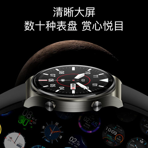 优米智能UM91智能手表新款TWS蓝牙耳机MP3本地音乐运动商务蓝牙通话手表 商品图1