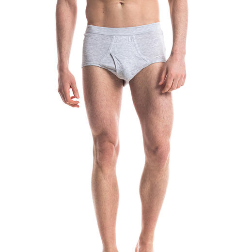 Threegun三枪 【舒肤棉】罗纹弹力男士三角内裤（1条装）-40668B911 商品图3