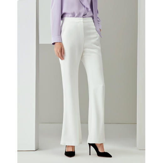 EITIE爱特爱6705404白色喇叭裤 商品图3